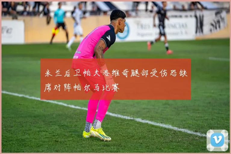米兰后卫帕夫洛维奇腿部受伤恐缺席对阵帕尔马比赛