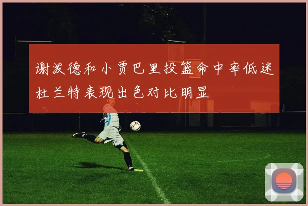 谢泼德和小贾巴里投篮命中率低迷杜兰特表现出色对比明显