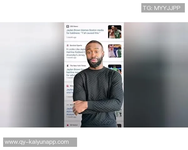 杰伦布朗直言AI泛滥发际线粉蹭对手引发热议